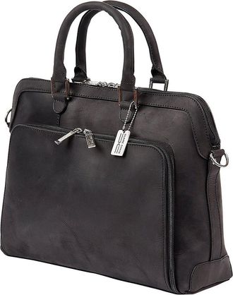 Claire Chase 600004991931 Charlotte Briefcase, Rustic Black