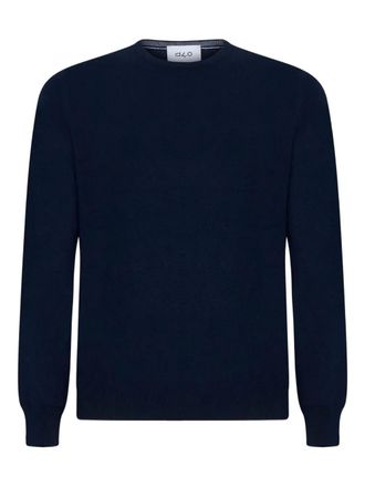 D4.0 crew-neck sweater - Blue