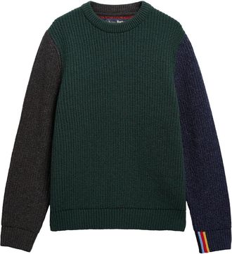 Barbour ba x Paul Smith Cable Jumper Fw26 Knitwear