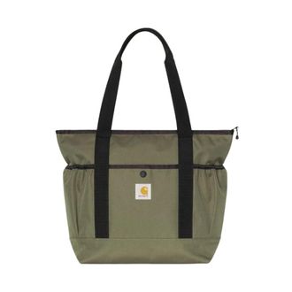 Carhartt Work in Progress Clapton Tote Bag - unisex - Shoppers - Groen - ONE Size - Polyester - Tassen