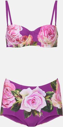 Dolce & Gabbana Bikini con stampa floreale