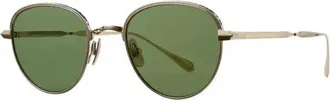 Garrett Leight WELLSJSUN Sunglasses - Gold