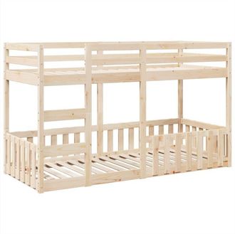 vidaXL Vidaxl - Bunk Bed 90x200 cm Solid Wood Pine
