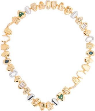 Medea Gouden platina ketting Erin Taylor-stijl - Dames - Kettingen - Geel - ONE Size - Accessoires