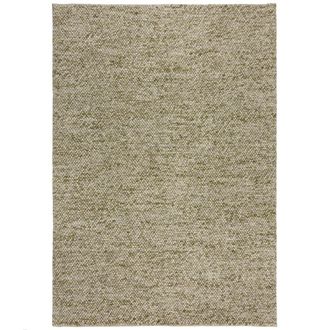Flair Rugs Alfombra de lana efecto burbuja verde 120x170cm