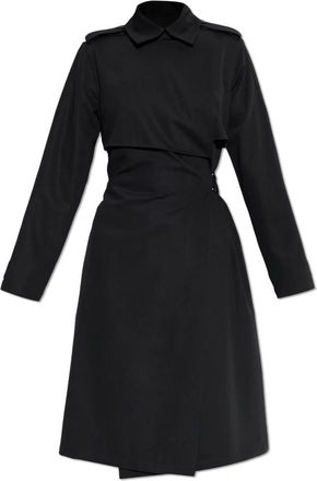 Burberry Sally Dress - Dames - Korte kleedjes - Zwart - 2XS - Wol - Kleedjes