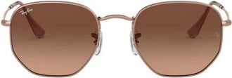 Ray-Ban Herenogen Acetaat Zonnebrillen Collectie - Heren - Zonnebrillen - Bruin - 54 MM - Accessoires