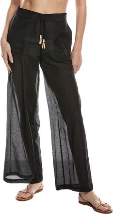 Natori Silk-Blend Voile Pant