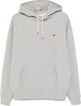 New Balance Logo-embroidered Hoodie