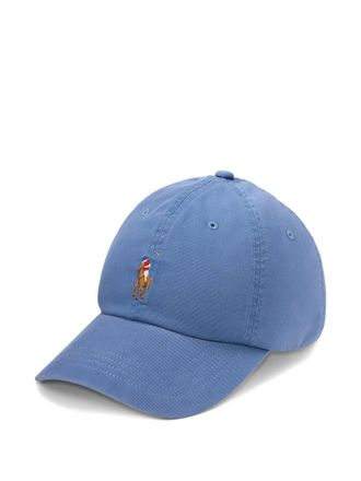 Polo Ralph Lauren Twill honkbalpet met logo - Blauw