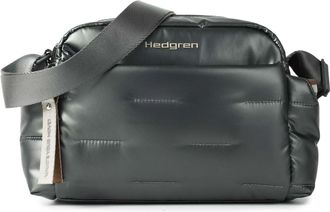 Hedgren Cocoon Cozy Shoulder Bag Black Ink Dark Grey