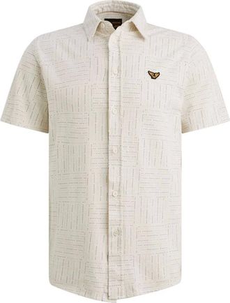 PME Legend Heren, Overhemden, Beige, Maat: 3XL Katoen