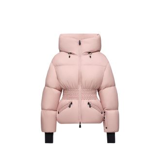 Moncler Moncler Wollemi Hooded Insulated Ski Jacket, Women, Pink, Size: 0