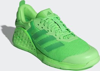 adidas adidas Performance Unisex Dropset 3 Training Shoes - Lime Green Textile - Size UK 13.5