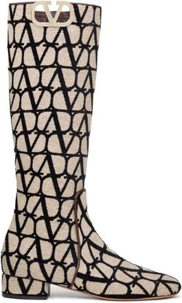 Valentino Garavani 30Mm Vlogo Type Boots