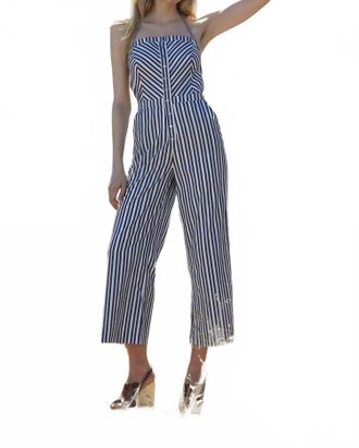 The Jetset Diaries Cornflower Jumpsuit In Multi Stripe