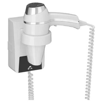 Pellet Asciugacapelli a muro 1400W bianco