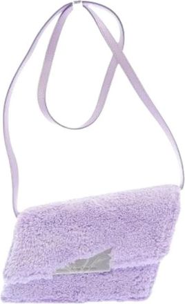 Acne Studios Pre-owned Leren Schoudertas - Dames - Vintage Schoudertas - Paars - ONE Size - Leer - Vintage