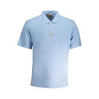 La Martina La Martina Azzurro Katoenen Heren Polo Shirt