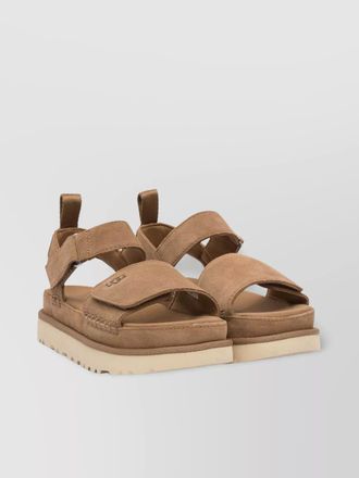 UGG open toe sandals textured sole