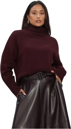 Suncoo Truien & Vesten, Dames, Rood, S, Wol, Pinto Sweater