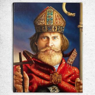 OEM Imagen De San Adalberto, Impresi&oacute;n Art&iacute;stica (gicl&eacute;e) Sobre Lienzo