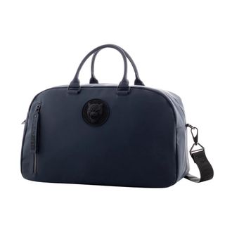 Plein Sport Blauwe Boston Duffle Tas voor Mannen - Heren - Outdooraccessoires - Blauw - ONE Size - Fitness