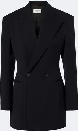 Saint Laurent Blazer doppiopetto in lana