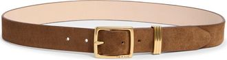 Rag & Bone X Boyfriend 2.0 Suede Belt in Brown at Nordstrom, Size X-Small