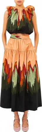 Ulla Johnson Gracie Top In Agate