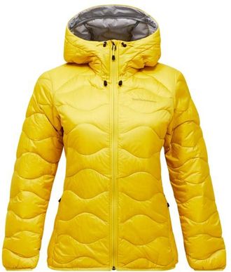 Peak Performance Helium Down Hood Jacket Daunenjacke f&uuml;r Damen | gelb