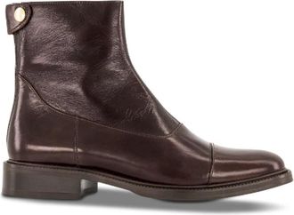 Billi Bi Schoenen, Dames, Bruin, 37 EU, Leer, A7090 Enkellaarzen