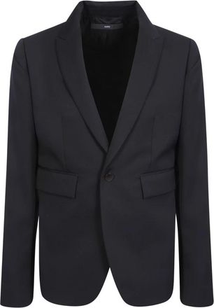 SAPIO N55 Blazer - Heren - Business blazers - Zwart - M - Wol - Kostuums