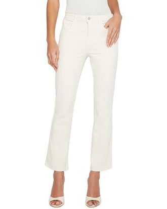 L'agence LAgence Tati High-Rise Crop Micro Boot French Vanilla Jean