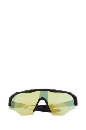 Gucci Mens Black Acetate Sunglasses Blackyellow Exterior: Occhiali Da Sole