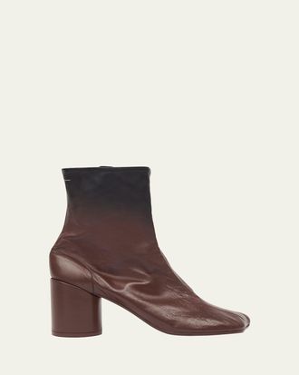 Maison Margiela Anatomic Ombre Leather Ankle Boots