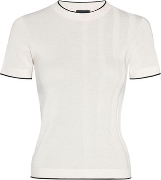 Jacquemus Le Tshirt Tricot top - women - Cotton - L - White
