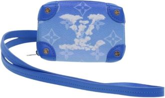 Louis Vuitton Pre-owned Mini Bags, female, Blue, Size: ONE SIZE Pre-owned Mini Pouch