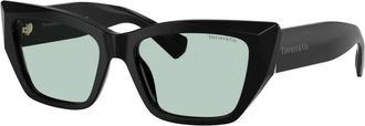 Tiffany & Co. Sunglasses, female, Black, ONE SIZE, Black Sunglasses Light Azure Frame