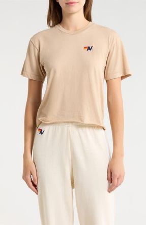 Aviator Nation Boyfriend T-Shirt in Sand at Nordstrom, Size X-Large