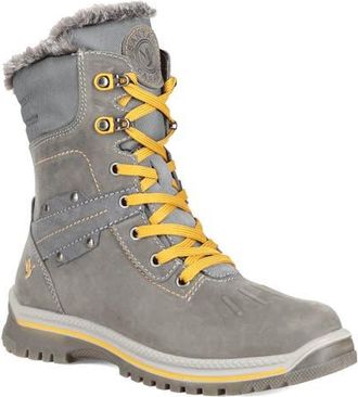 Santana Canada May Waterproof Winter Boot in Grey Mustard at Nordstrom, Size 10
