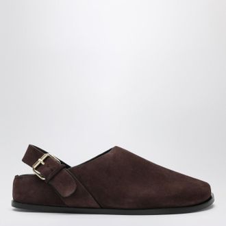 A.Emery The Louis Clog marroni in suede