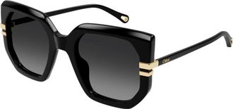 Chloé Dames, Accessoires, Zwart, Maat: 53 MM