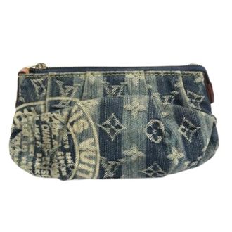 Louis Vuitton Pre-owned Monogram Denim Clutch - - Pre-owned - Donna - Blu - ONE SIZE