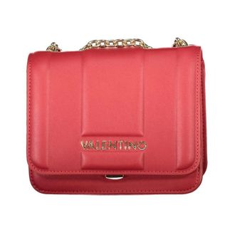 Valentino Shoulder Bags, female, Red, Size: ONE SIZE Quilted Chain Bag