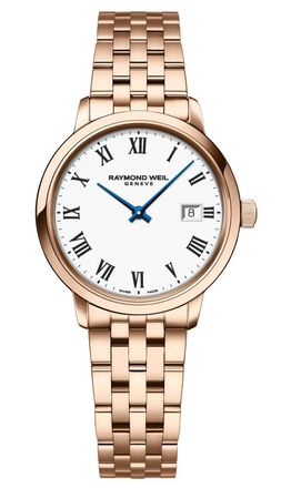 Raymond Weil Freelancer Dames Horloge Ros&eacute;kleurig 5985-P5S-00300