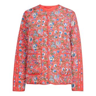 adidas (WMNS) adidas x Liberty Quilted Jacket Red JW5198
