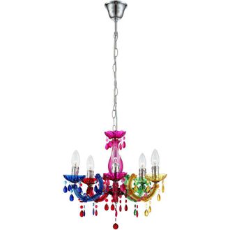 Globo Lighting L&aacute;mpara Colgante - Cuimbra Ii - Multicolor - Metal - &Oslash;