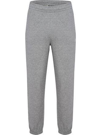 Hummel Jogginghose HUMMEL HMLPULSE SWEAT PANTS, Herren, Gr. M (48/50), N-Gr, grau (grau melange), Obermaterial: 60% Baumwolle, 40% Polyester, Hosen Joggingho