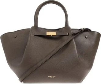 DeMellier Medium New York Tote Bag - Womens - Calf Leather/Cotton